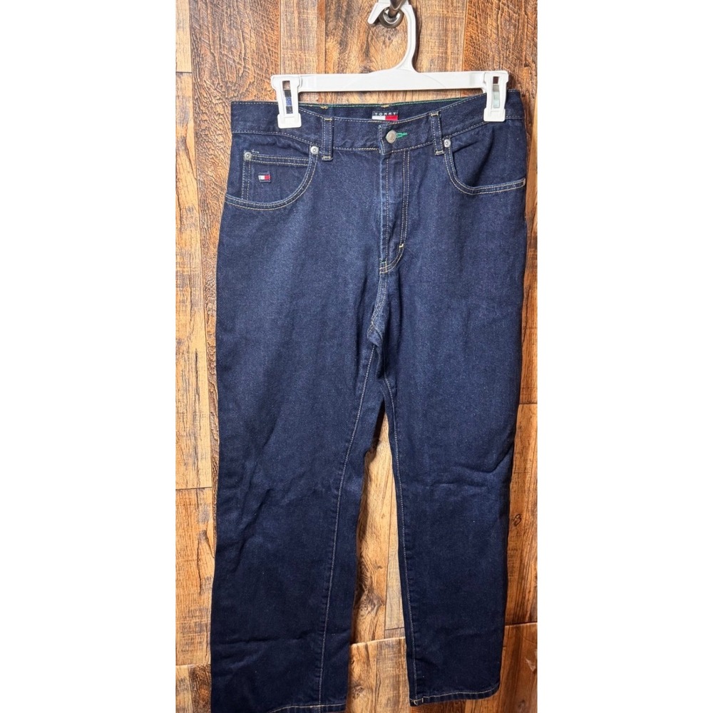 Tommy Hilfiger Jeans Women's Size 18 Blue Dark Wash‎ Denim Pants
